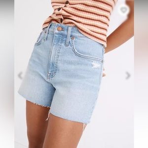 💗 Madewell High-Rise Denim Shorts 27